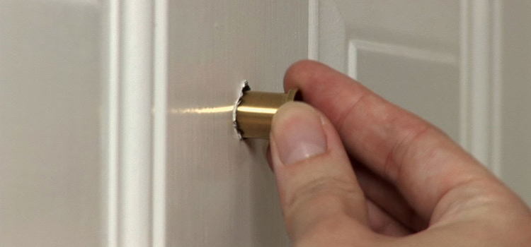 peephole door repair in Orangevale